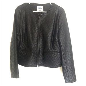 EUC Faux Leather Jacket🖤